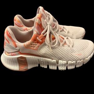 Women’s Nike Free Metcon 4 Desert Sand Copper White Tie Dye Pink